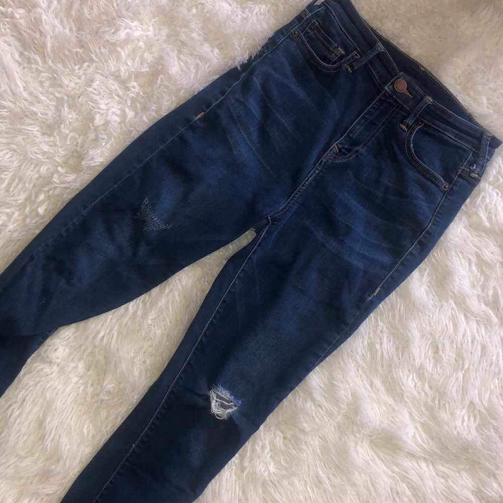True Religion ultra high rise skinny jeans